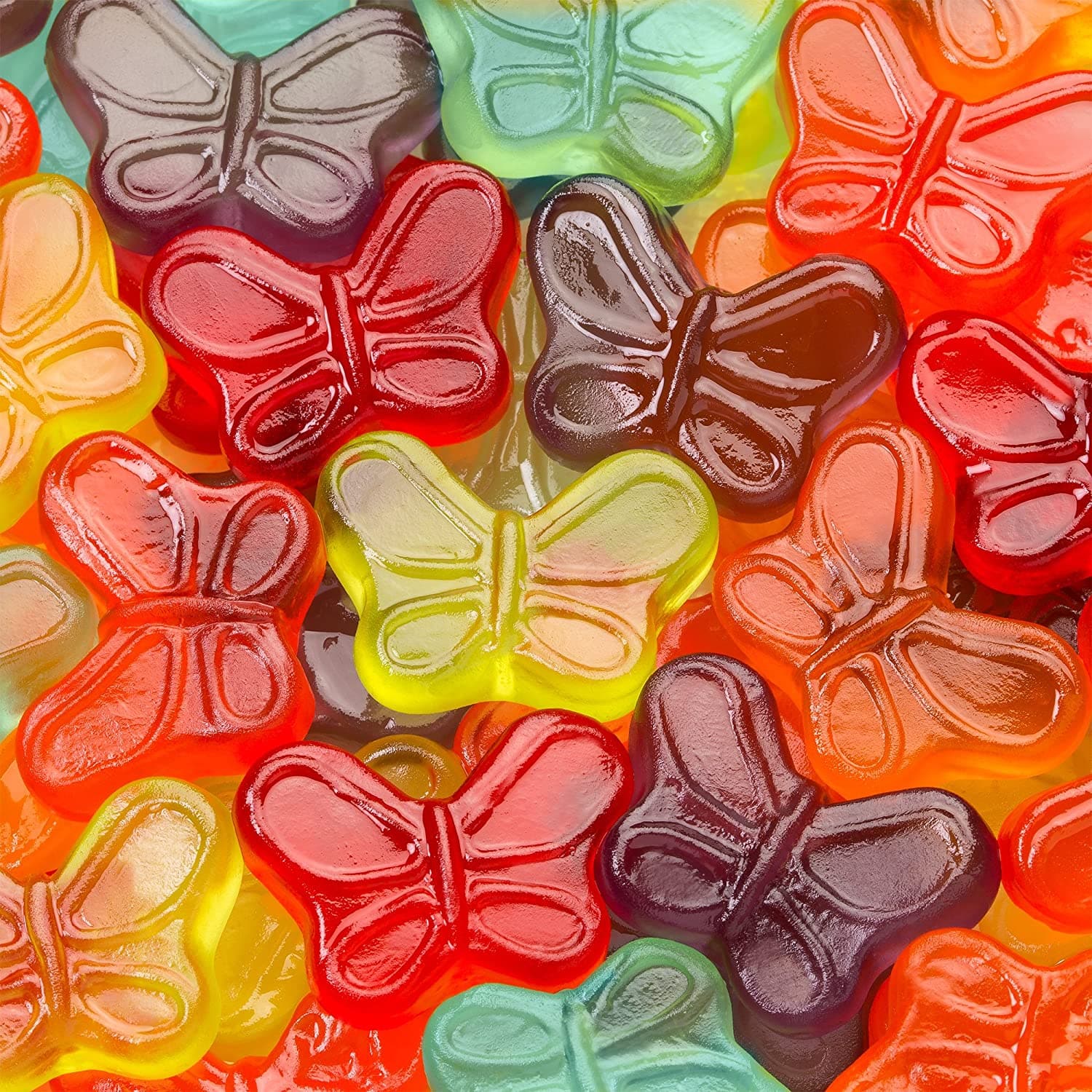 5 lb. Bag of Miniature Gummy Butterflies - A Tasty Treat