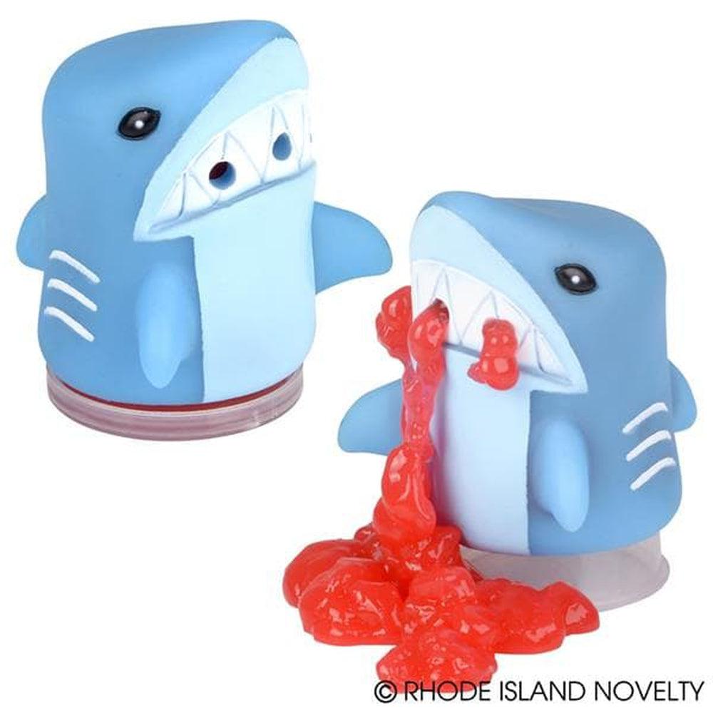 Three-piece Squeezable Shark Slime Toy