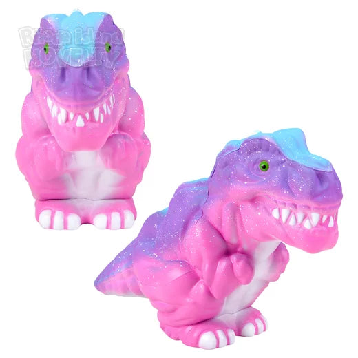 14-Inch Large-Sized Galaxy-Themed Squishy T-Rex Toy