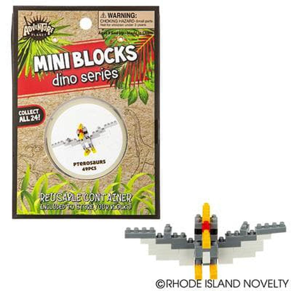Mini Building Blocks Set - 49 Piece Pterosaurs Model Kit