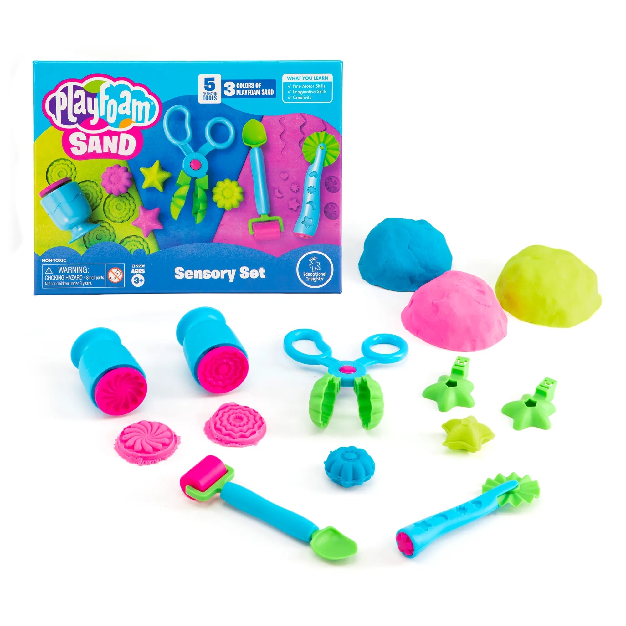 Preschoolers' Sensory Developmental Playfoam Sand Set