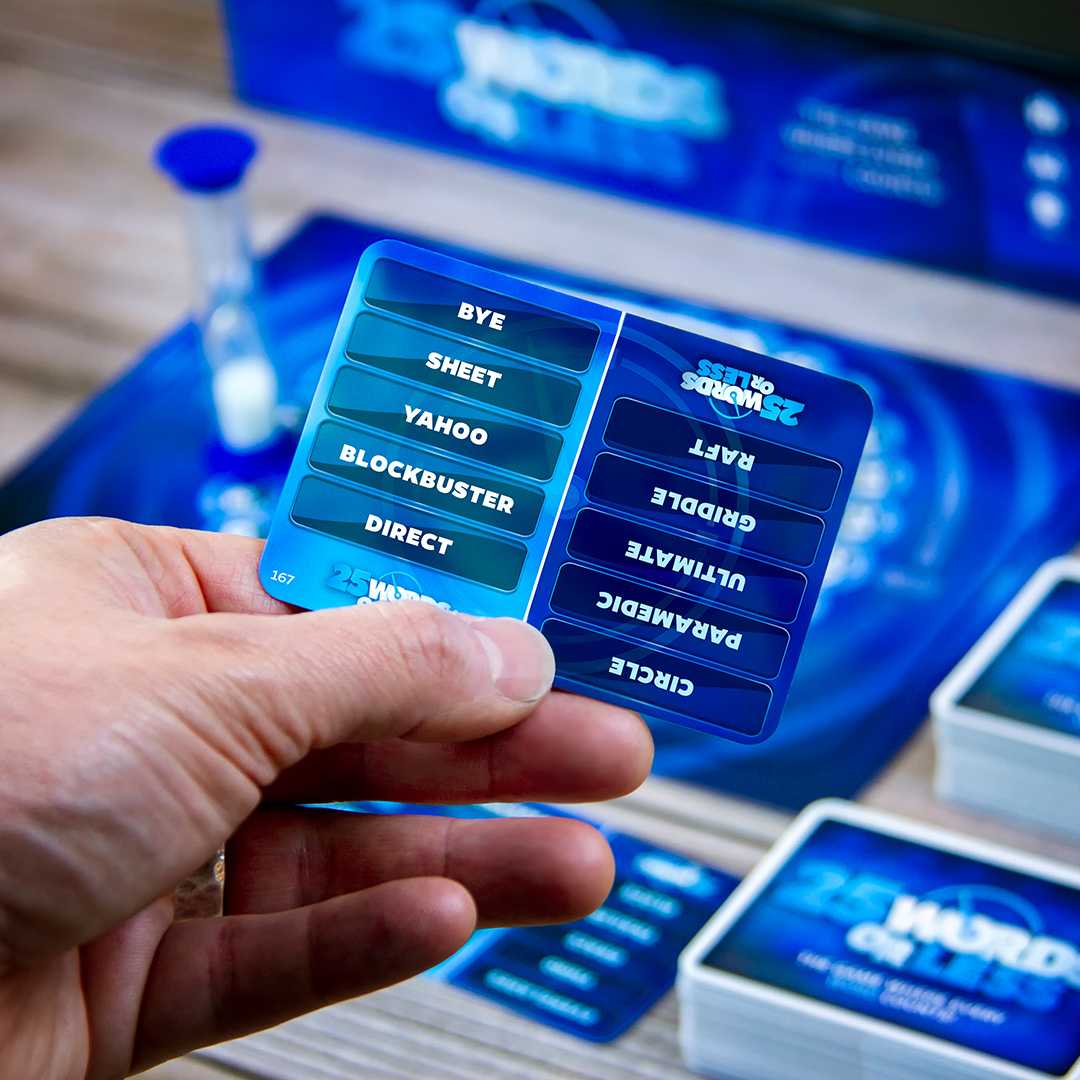 25 Words Or Less - An Epic Rock - Paper - Scissors Style Card Game