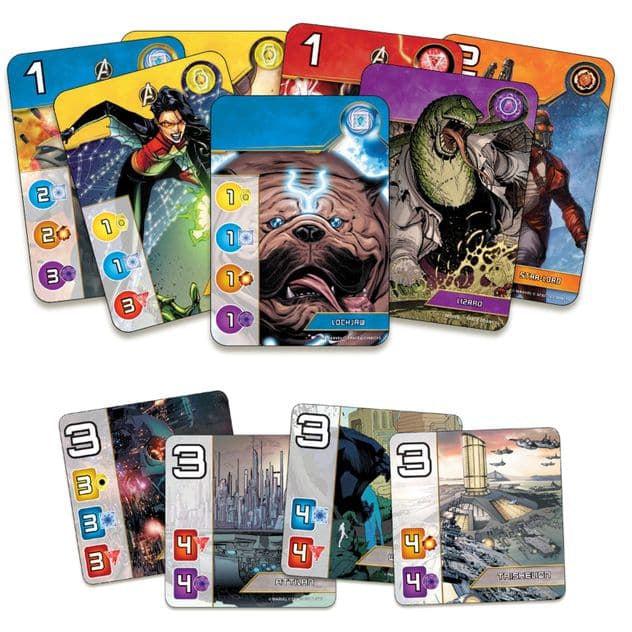Marvel Themed Splendor Style Board Game for Exciting Family Fun