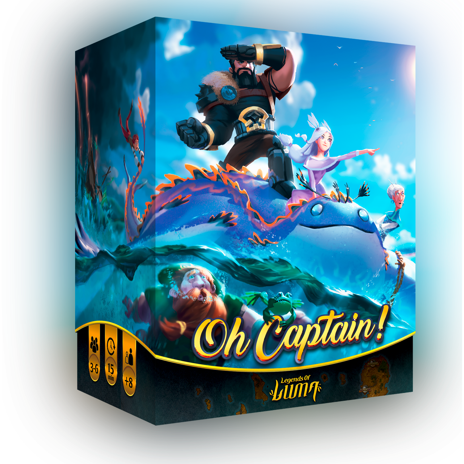 Oh Captain! - An Exciting Deception Board Game