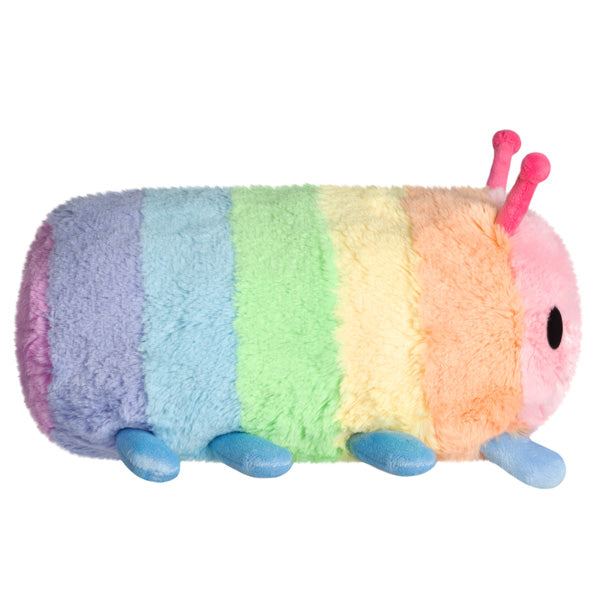 12-Inch Mini Soft and Huggable Rainbow Caterpillar Toy