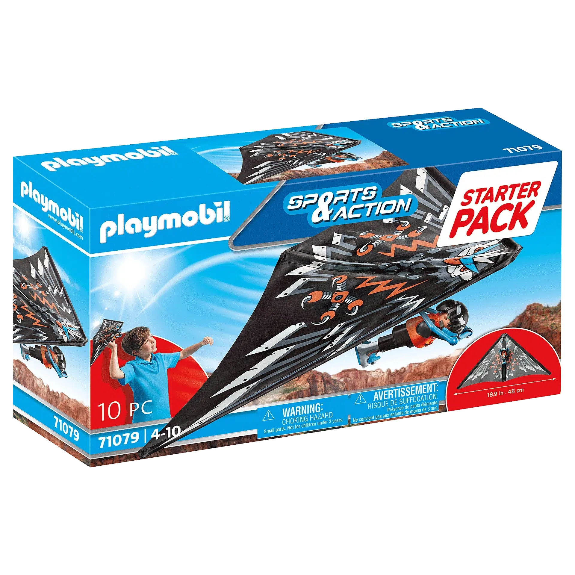 Sports and Action Toy - Hang Glider for PLAYMOBIL Adventure