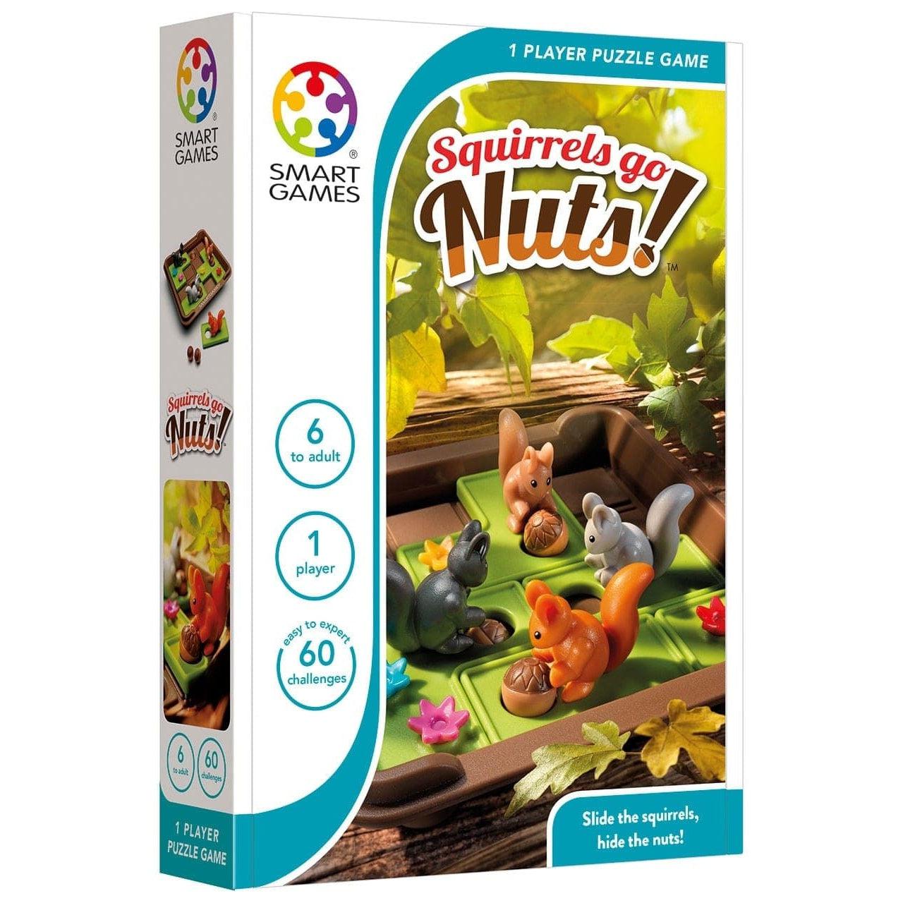 Exciting Sliding Puzzle: Squirrels' Winter Nut - Hiding Adventure!