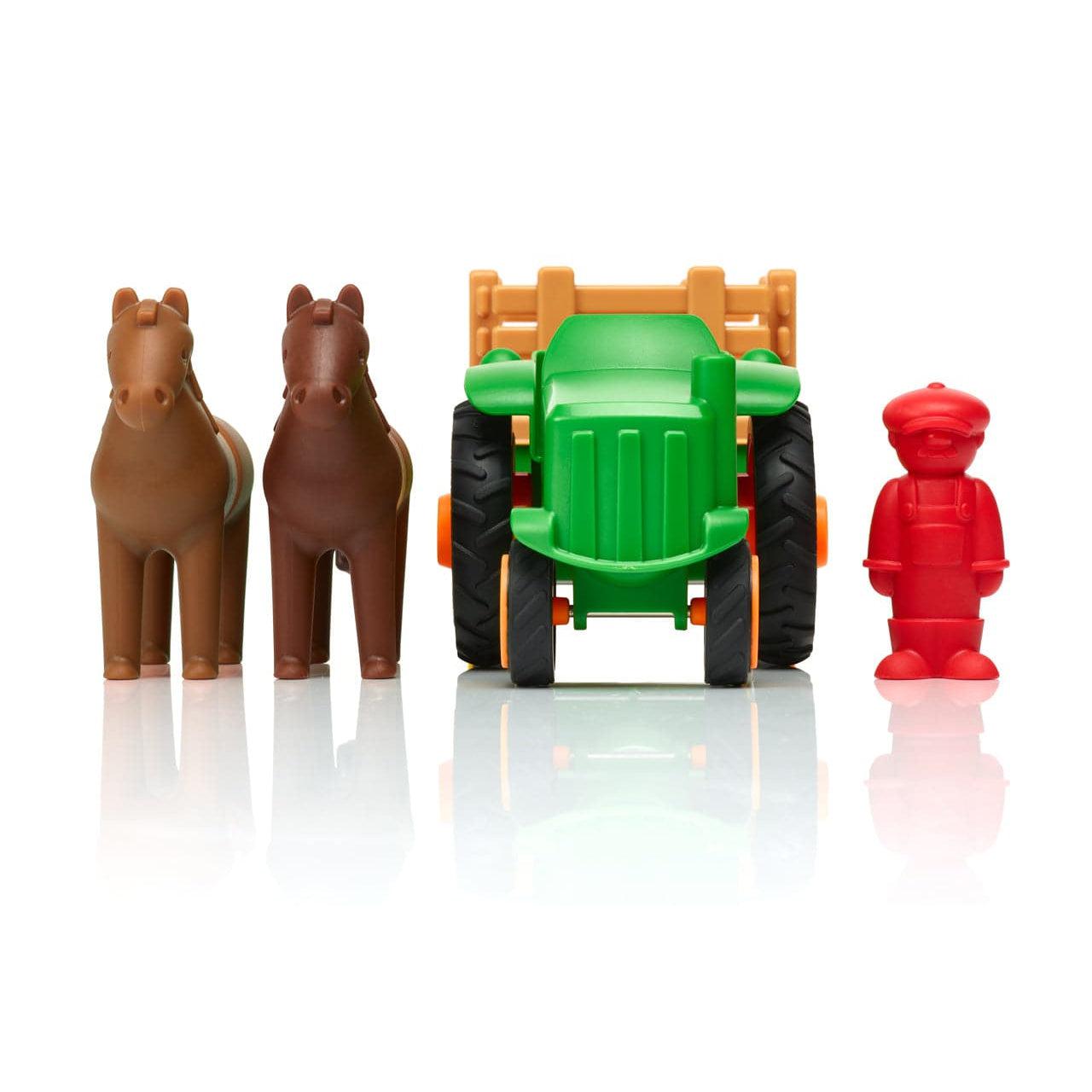 Safe and Fun SMARTMAX My First Magnetic Farm Tractor Set for Young Children