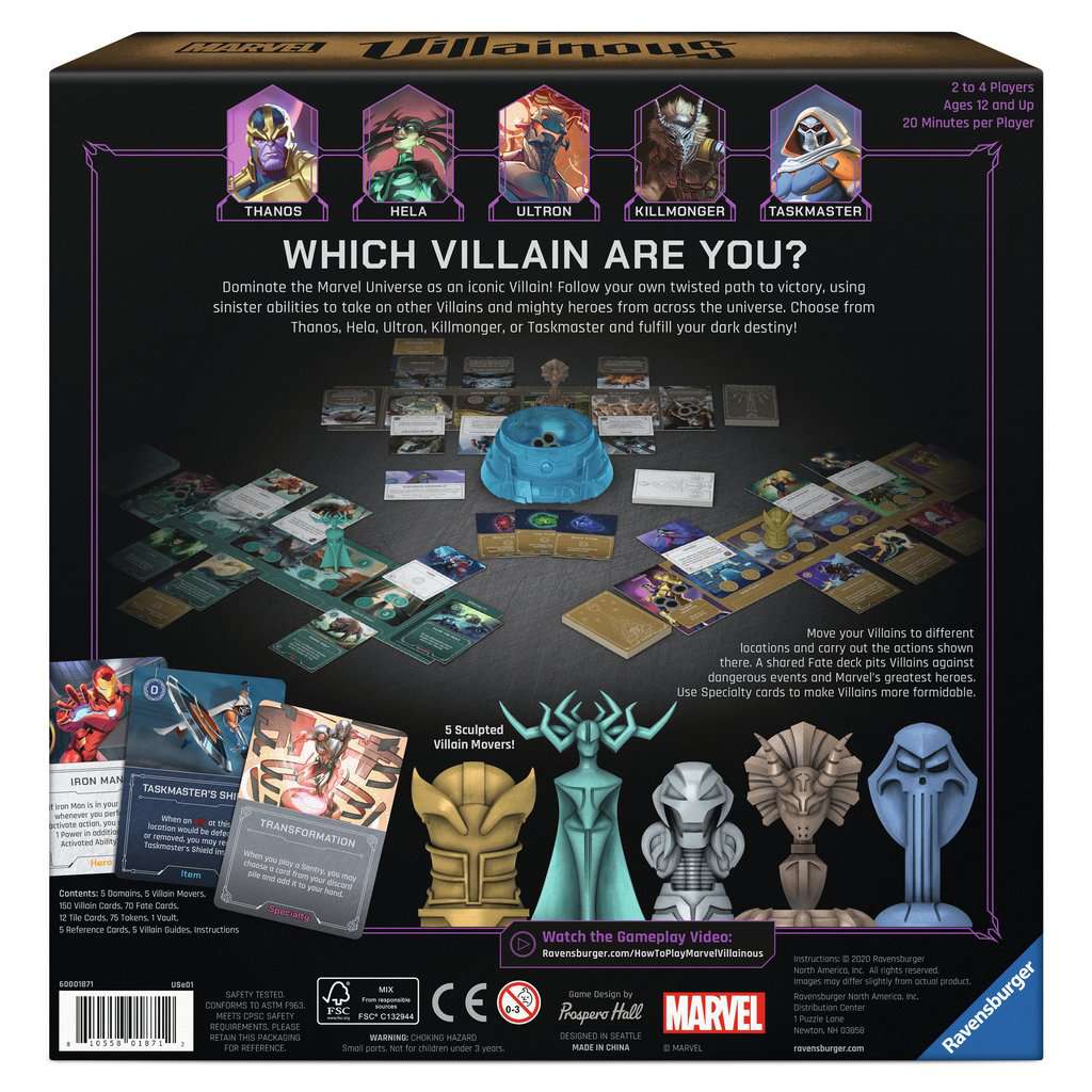 Marvel Villainous - Unleash Infinite Power as Iconic Villains