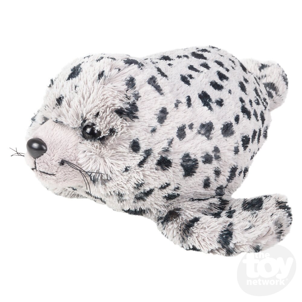 12-Inch Soft Animal Den Harbor Seal Plush Toy with Hard Plastic Eyes