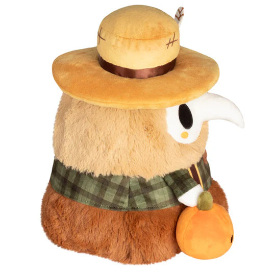 Mini-sized Squishable Toys - 9-piece Set of Harvest-themed Plague Doctor Figures