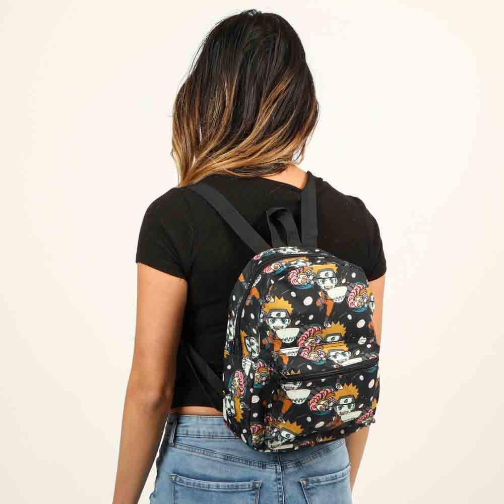 Naruto Themed Ramen Toss All-Over Print (AOP) Mini Backpack for Fans