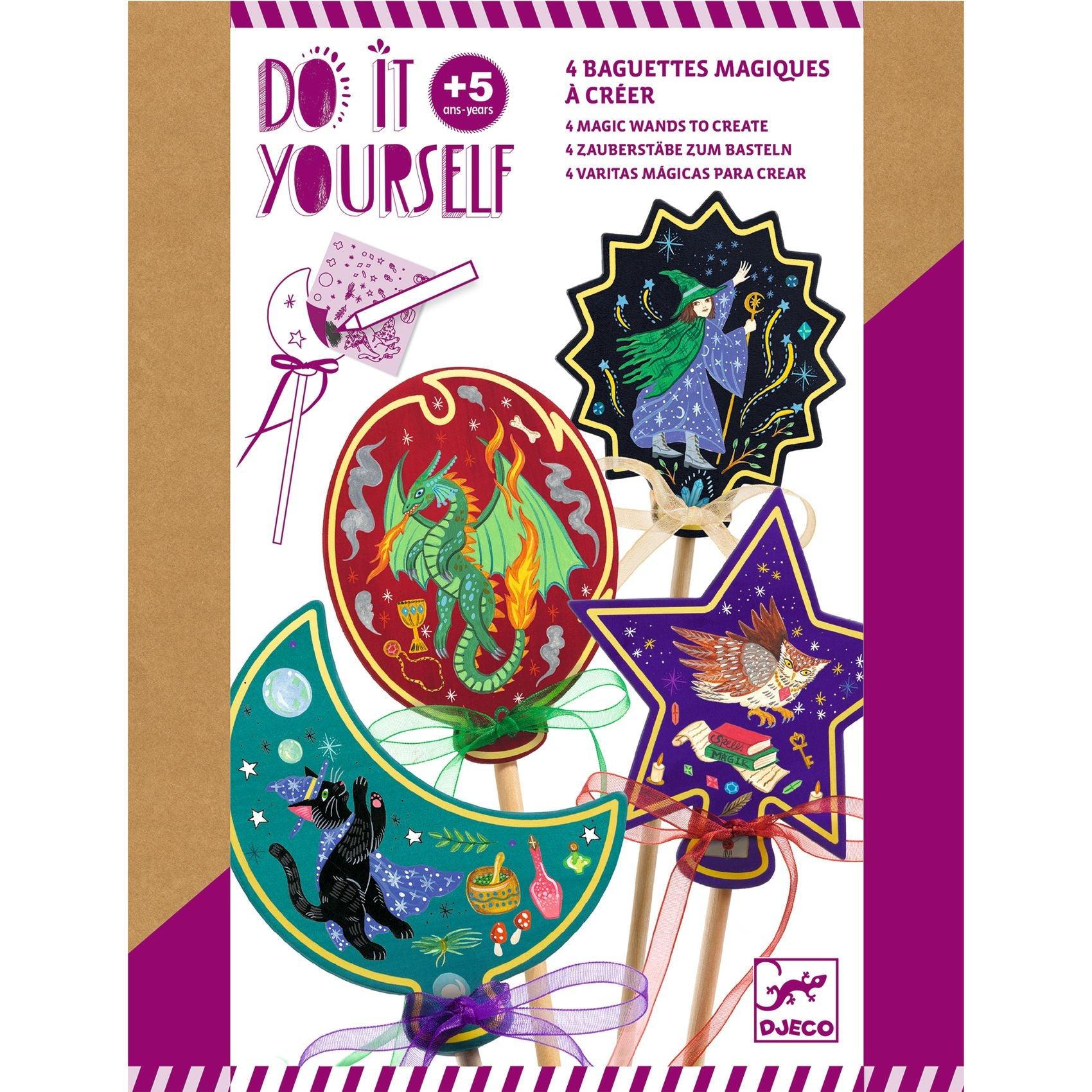 Creative Magic Spell Wands Making Kit for Children