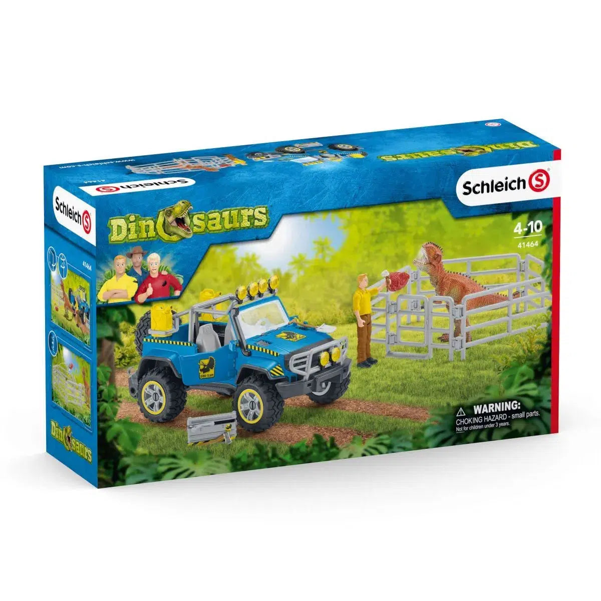 Dinosaur - Themed Off - Road Adventure Vehicle with Dino Outpost Playset