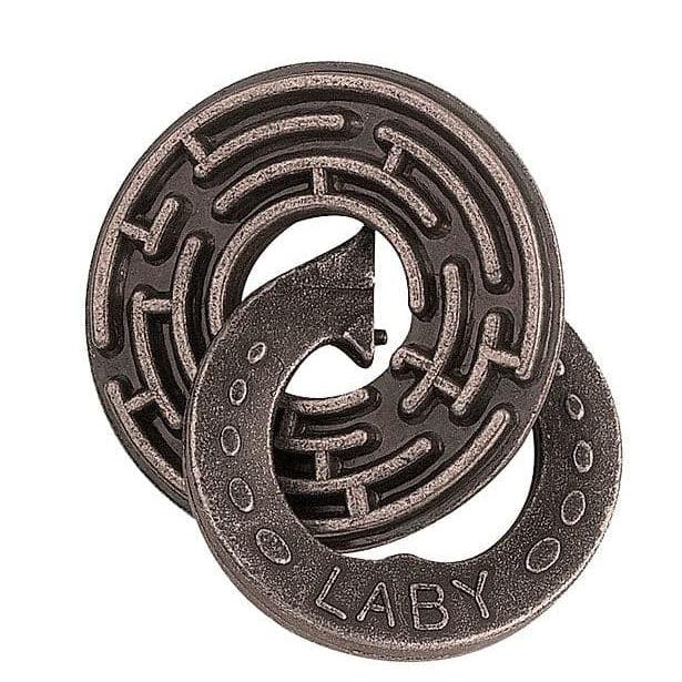 Hanayama High - Difficulty Cast Metal Brain Teaser Puzzle - Labyrinth with Level 5 Challenge