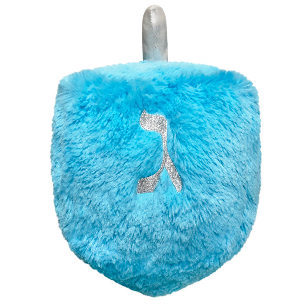 Cute Mini Squishable Fur Dreidel for Fun and Cuddling