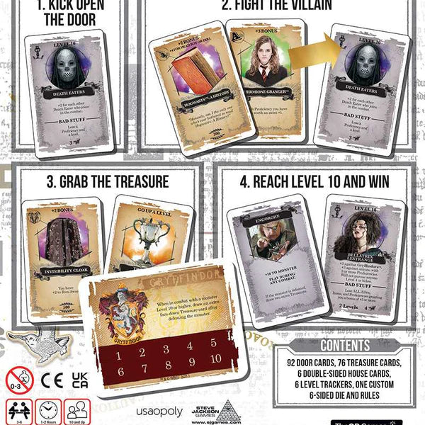 MUNCHKIN: Harry Potter - An Exciting Role - Playing Card Game