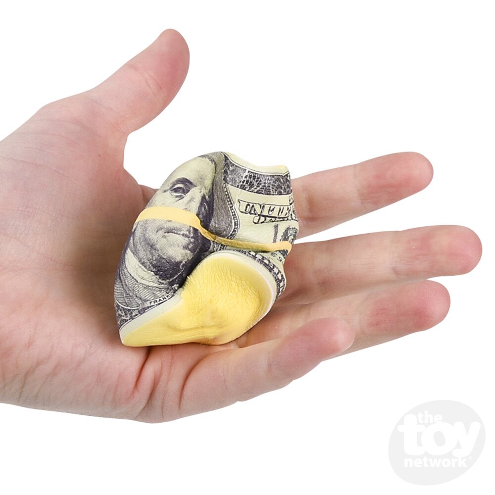2.5 - Inch Super Soft and Slow - Rising Squishy Money for Stress Relief