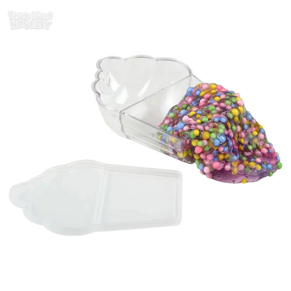 3.25-Inch Assorted Colors DIY Sprinkle Cupcake Putty