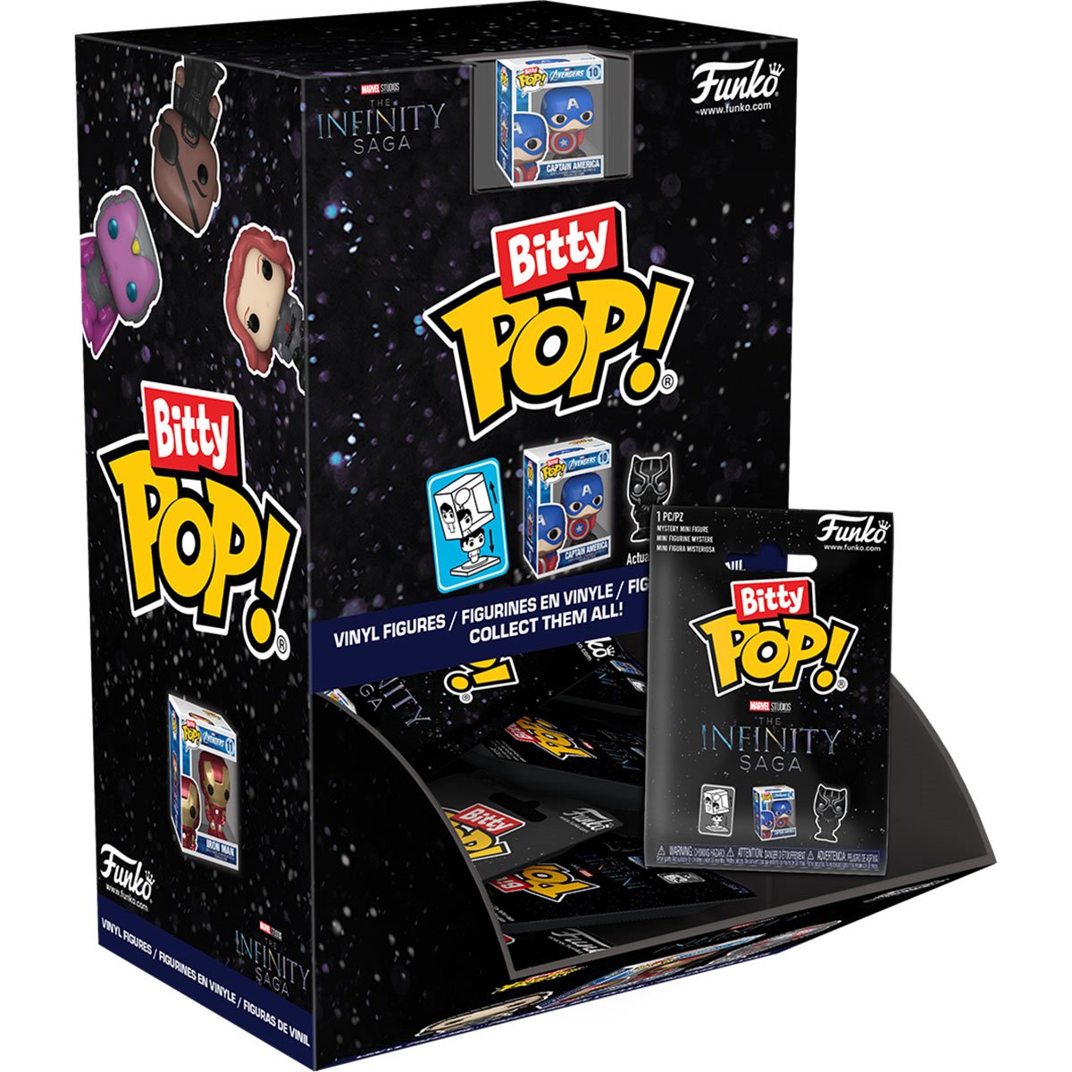 Marvel Funko Bitty Pop! Mini-Figure Single Collectible Toys for Avid Collectors