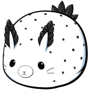 Mini Sea Bunny Squishable Toys - Set of 7