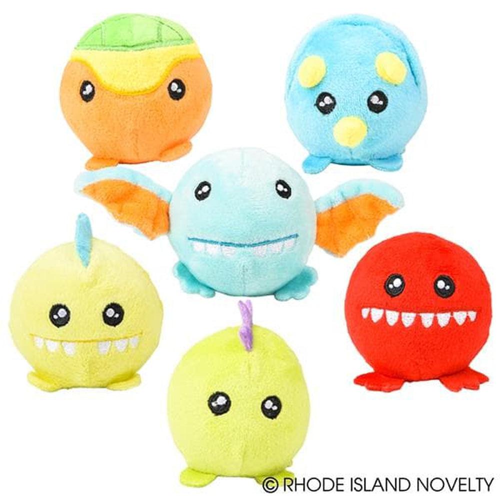 3 Assorted Styles of Deluxe Soft Squishy Plush Dinosaurs