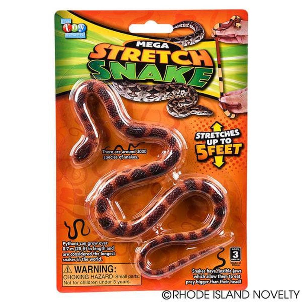22-Foot Mega Stretchable Rubber Snake Toy