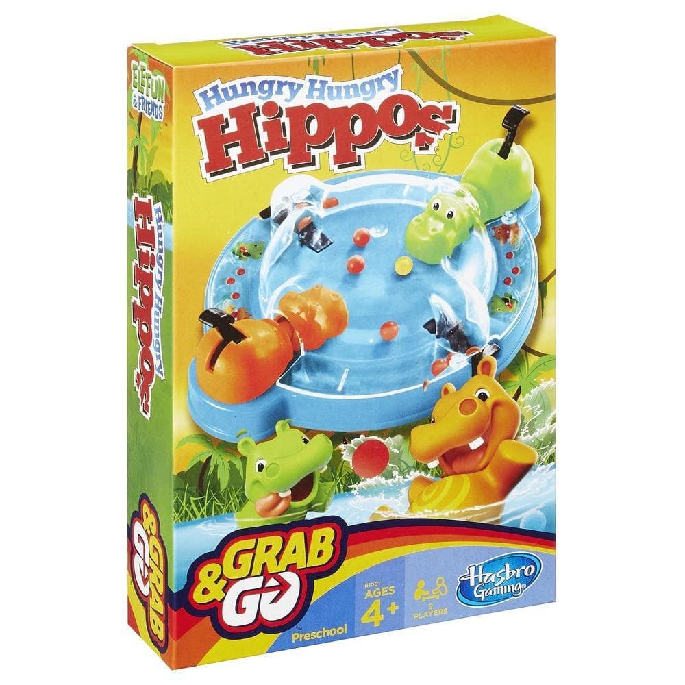 Portable Travel Game Collection of Grab-and-Go Style Featuring Popular Hasbro Games