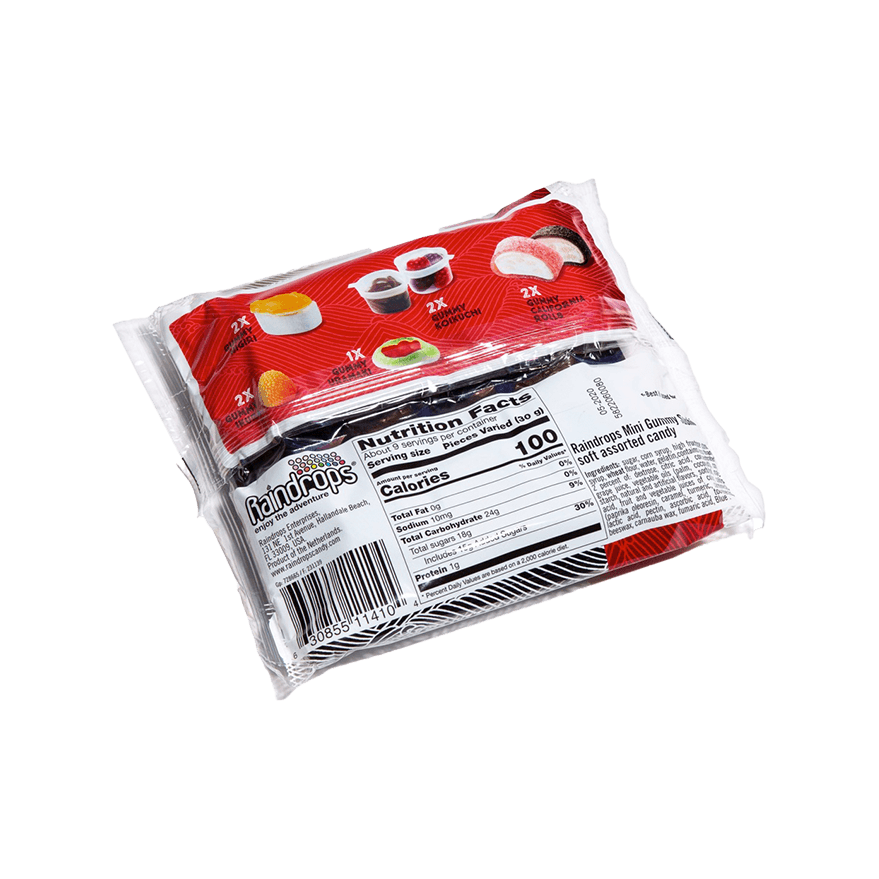 3 oz. Small Gummy Sushi - A Tasty and Colorful Treat