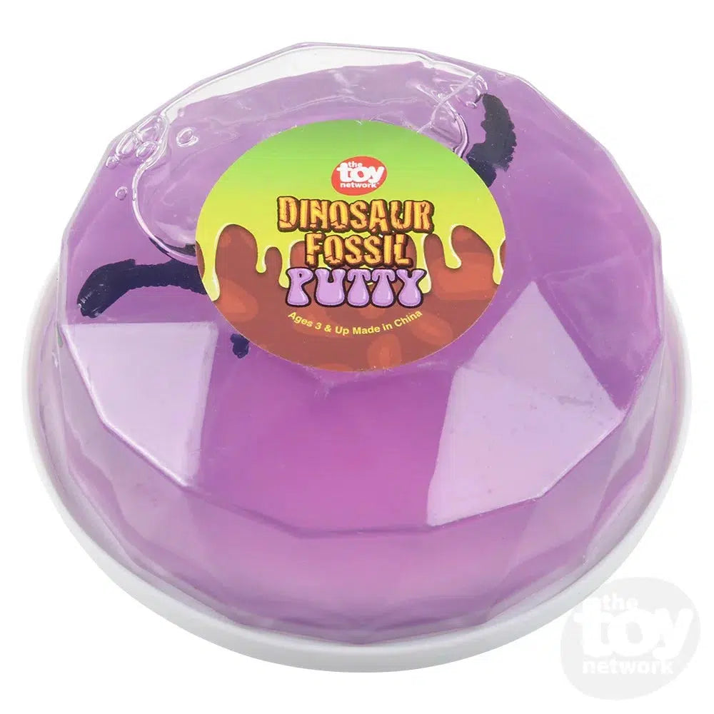 3.5 - inch Assorted Styles Dinosaur Fossil Putty for Kids