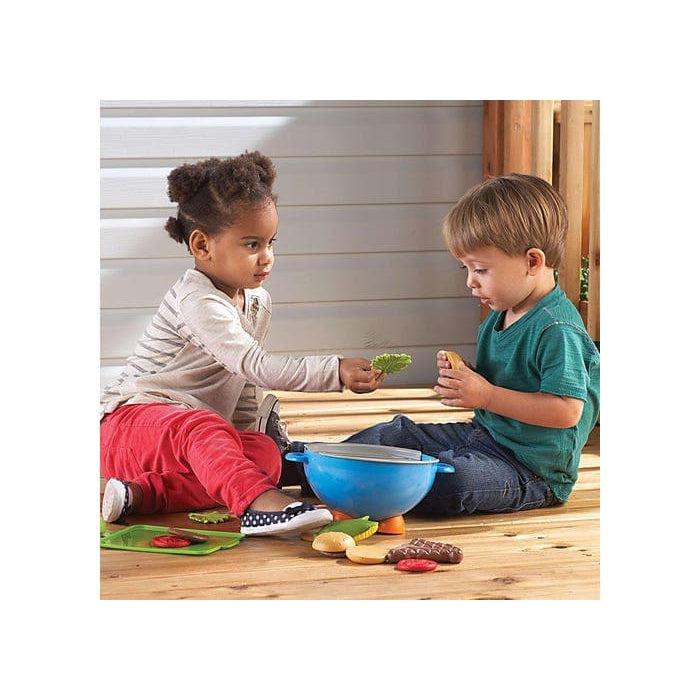 New Kids' Pretend Kettle-Style Grill - Fun for Ages 2 and Up
