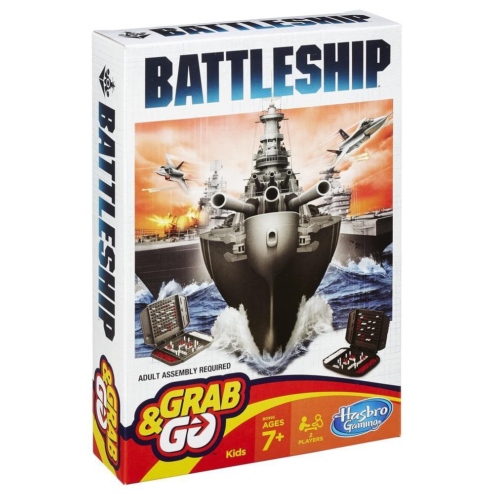 Portable Travel Game Collection of Grab-and-Go Style Featuring Popular Hasbro Games