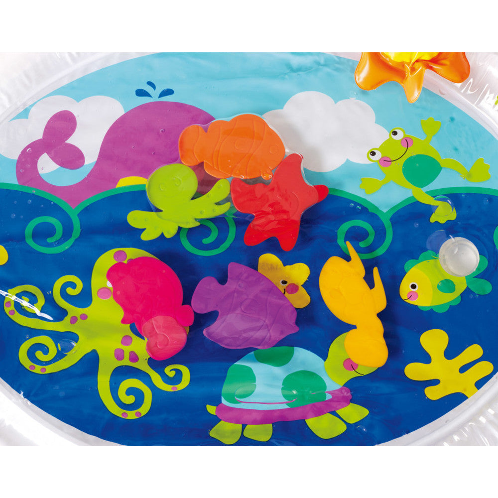 Fun-Filled Pat 'n Laugh Inflatable Water Play Mat for 3 - 18 Months