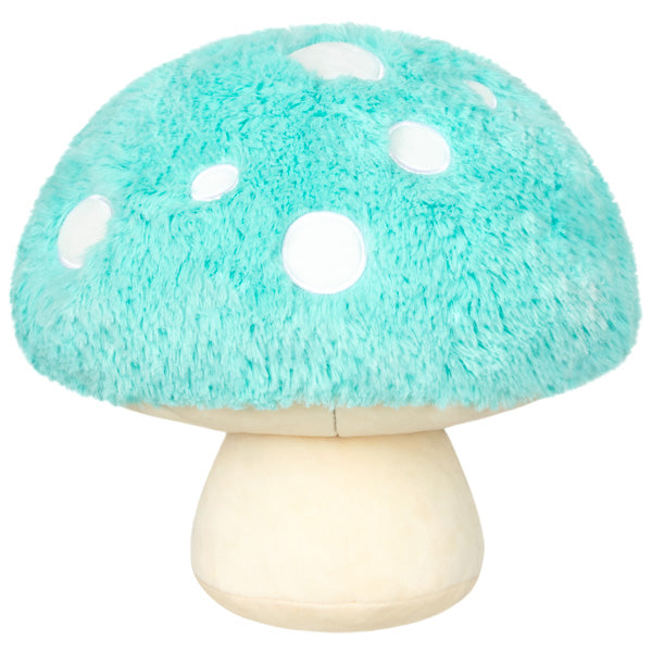Turquoise Mini Squishable Mushroom Toy - Size 9