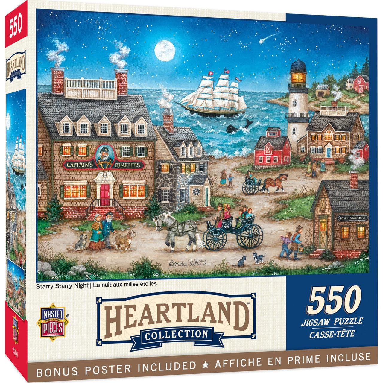 Heartland Collection - Enchanting Starry Night 550 - Piece Jigsaw Puzzle