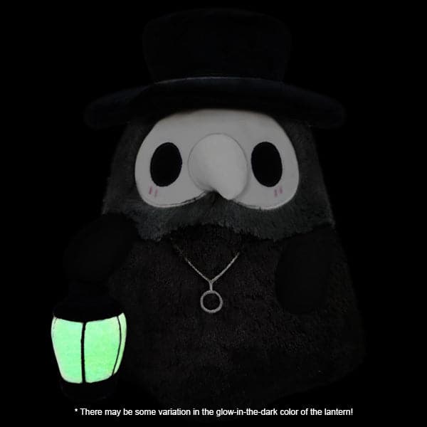 7-Piece Mini Glow-in-the-Dark Plague Doctor Squishables