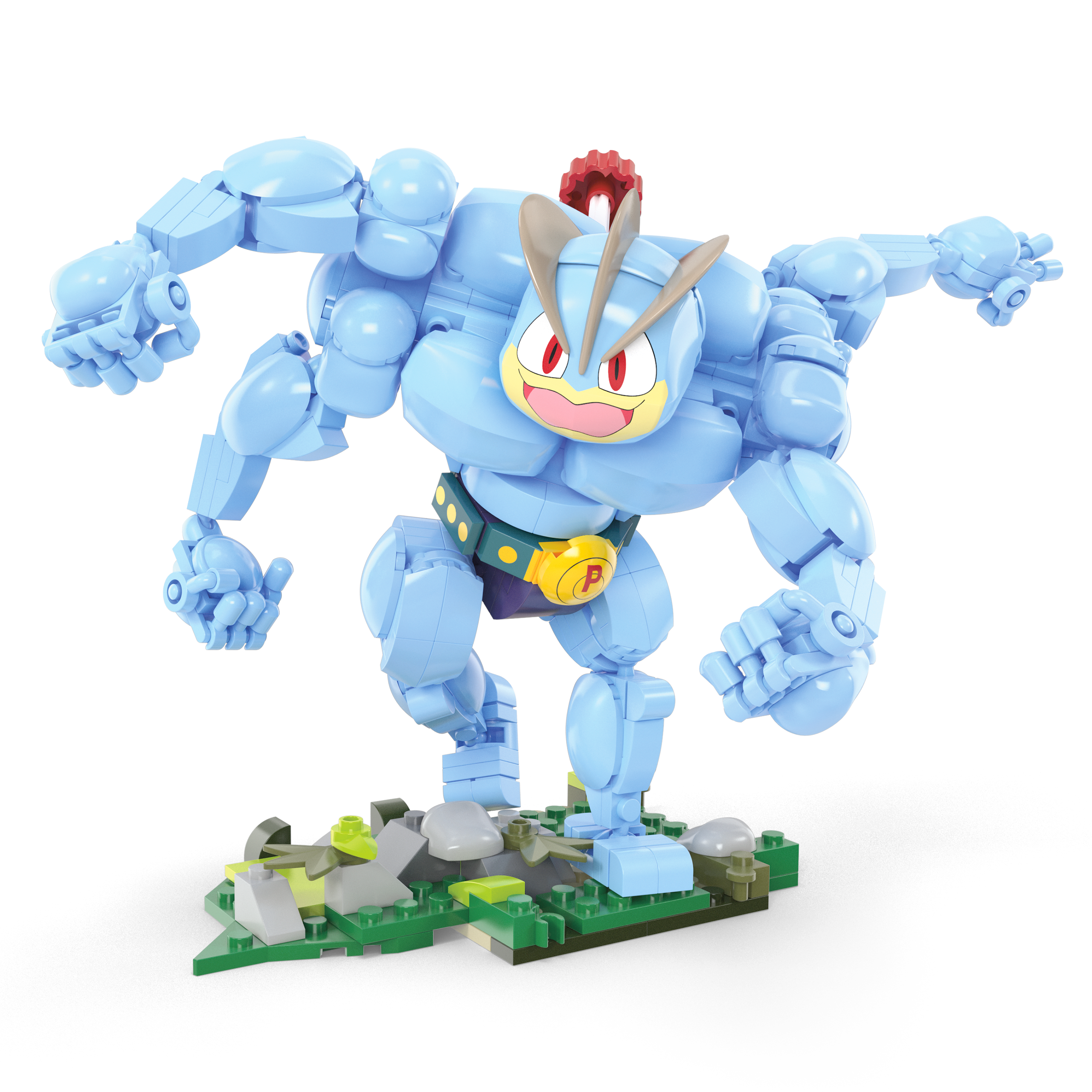 MEGA Construx Buildable 7-Inch Pokémon Machamp with Punching Motion