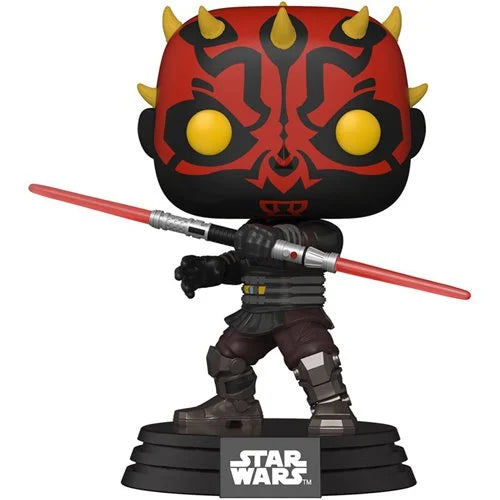 Star Wars: The Clone Wars Collectible Darth Maul with Lightsaber Funko Pop! Vinyl Action Figure