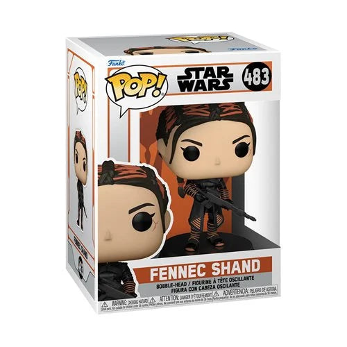 Star Wars Collectible: The Mandalorian Fennec Shand Funko Pop! Vinyl Action Figure