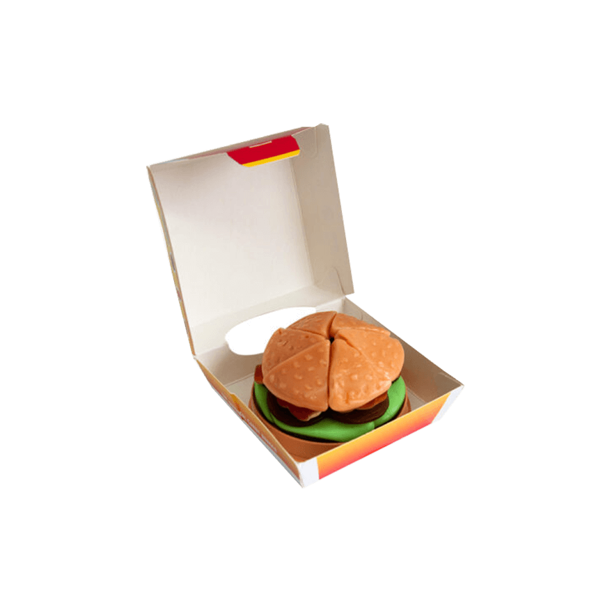 4.59 oz Gummy Hamburger - A Chewy and Delicious Edible Treat