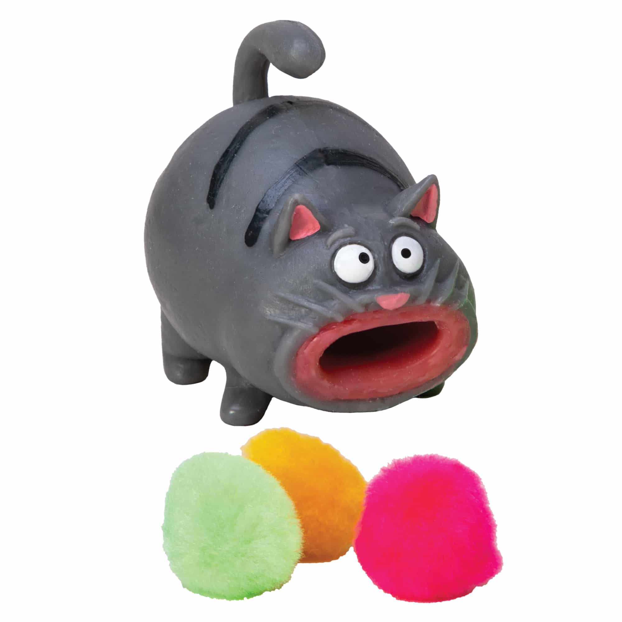 Hairball Shooting Kitty Toy - Endless Amusement for Cat Lovers