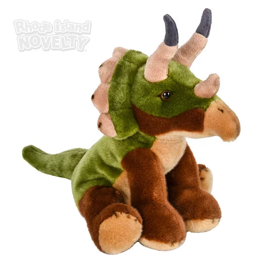 12-Inch Soft Heirloom Floppy Triceratops Plush Toy