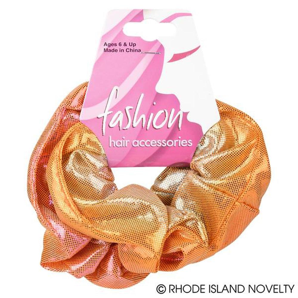Fashionable Metallic Hair Accessories - Hair Scrunchies