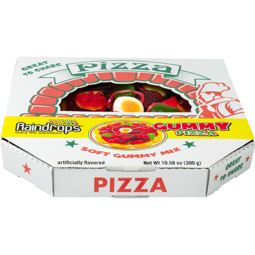 Large 10.58 oz. Box of Gummy Pizza - Delicious and Fun