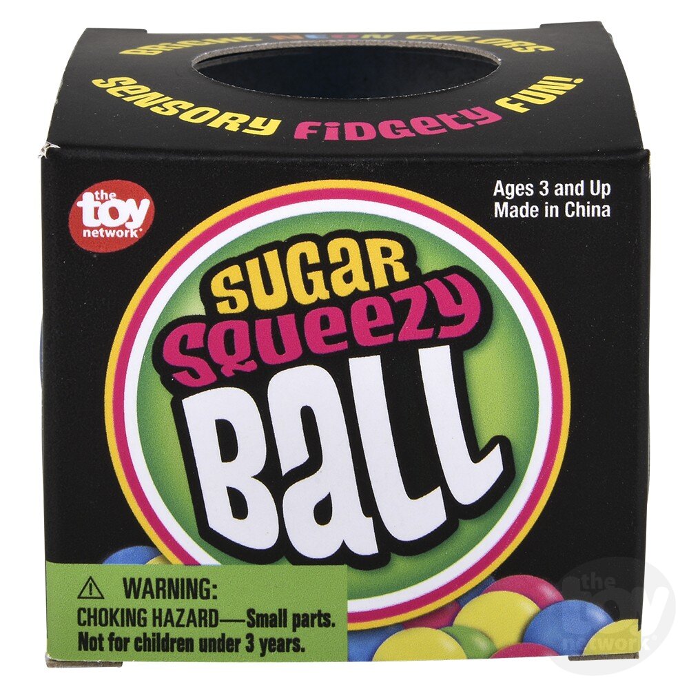2.5 - Inch Squeezy Stress - Relieving Sugar Ball