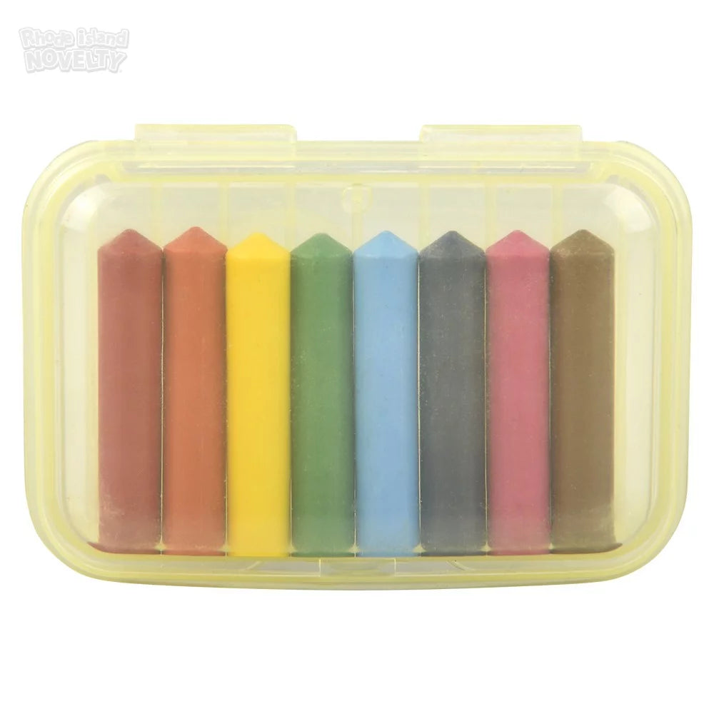 Set of 8 Mini Drawing Crayons Ideal for Kids