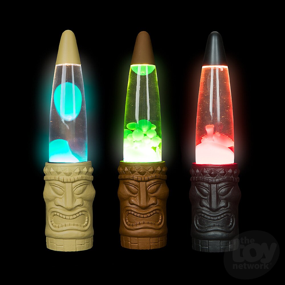 13-Foot Tiki-Themed Motion Lamp for Decorative Purposes