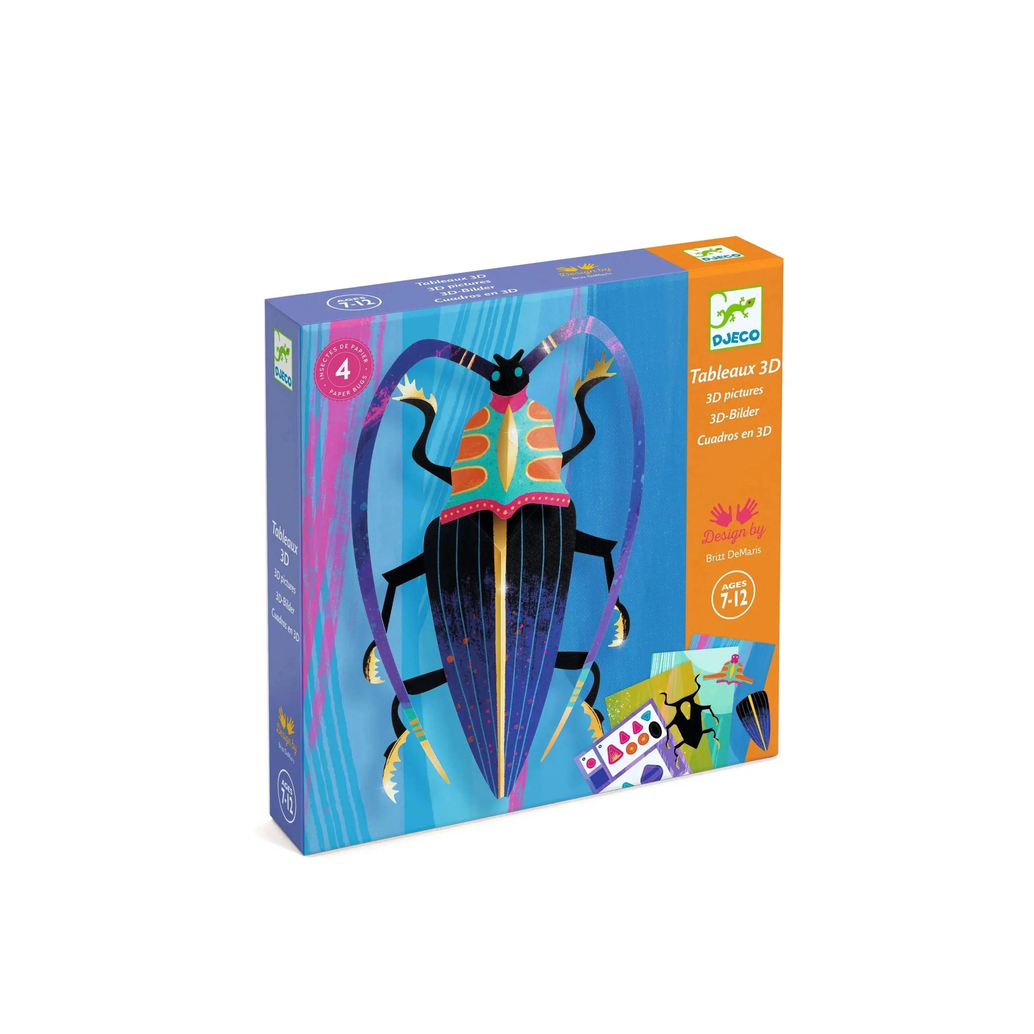 Paper Crafts: Shimmery 3D Paper Bug Creation Set