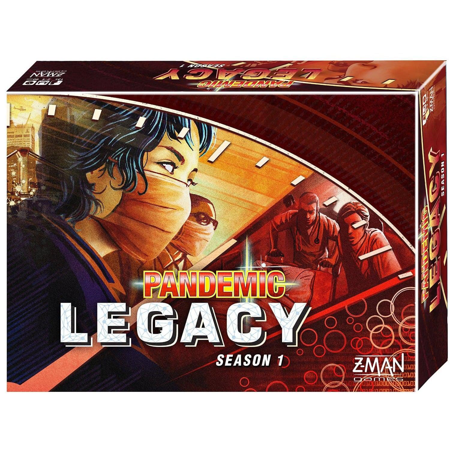 Red Edition of Pandemic Legacy Season 1 Cooperative Board Game