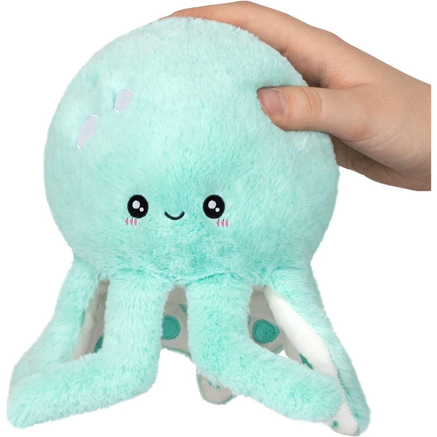 15-Inch Adorable Mint Teal Octopus Squishables